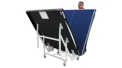 Butterfly Space Saver 25 Blue Indoor Rollaway Table Tennis Table image thumbnail