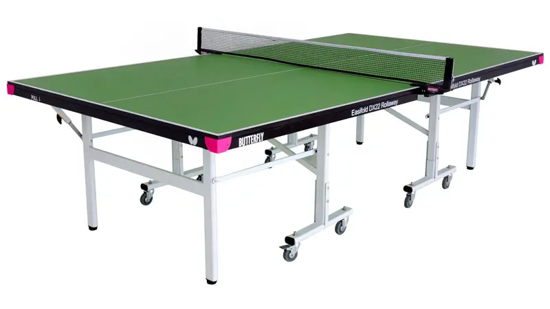 Butterfly Easifold 22 Deluxe Green Indoor Rollaway Table Tennis Table