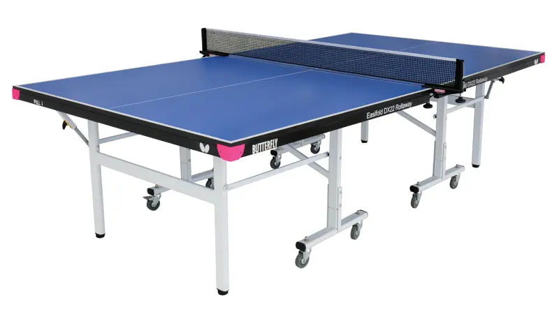 Butterfly Easifold 22 Deluxe Blue Indoor Rollaway Table Tennis Table