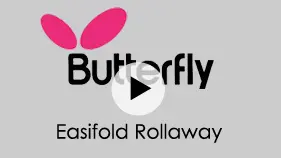 Butterfly Easifold 19 Green Indoor Rollaway Table Tennis Table video thumbnail
