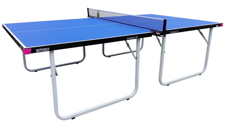 Butterfly Compact 19 Blue Indoor Indoor Table Tennis Table