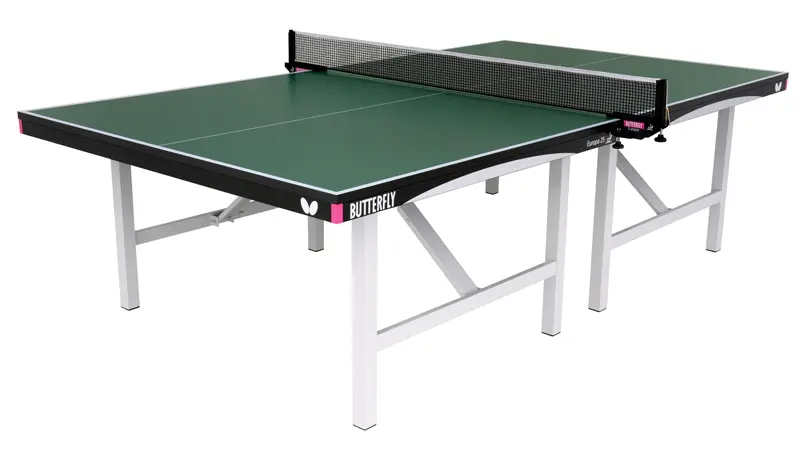 Butterfly Europa Compact Green Indoor Wheelaway Table Tennis Table