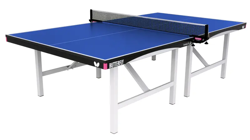 Butterfly Europa Compact Blue Indoor Wheelaway Table Tennis Table