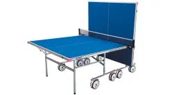 Butterfly Garden 4000 Blue Outdoor Rollaway Table Tennis Table image thumbnail