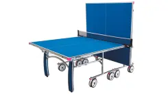 Butterfly Garden 5000 Blue Outdoor Rollaway Table Tennis Table image thumbnail