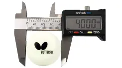 6x Butterfly 40+ Easy ball image thumbnail