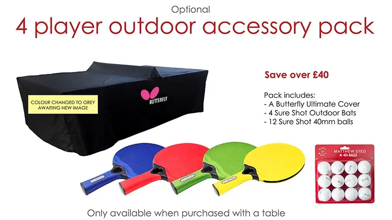 4 Player Playground Outdoor Accessory Pack