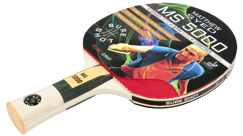Mathew Syed Sure Shot 5000 table tennis bat