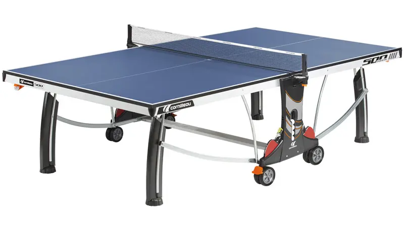 Cornilleau Performance 500 Blue Indoor Rollaway Table Tennis Table