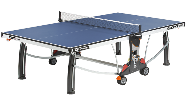 Cornilleau Performance 500 Blue Indoor Rollaway Table Tennis Table