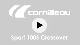 Cornilleau Sport 100S Crossover Outdoor Rollaway Table Tennis Table video thumbnail