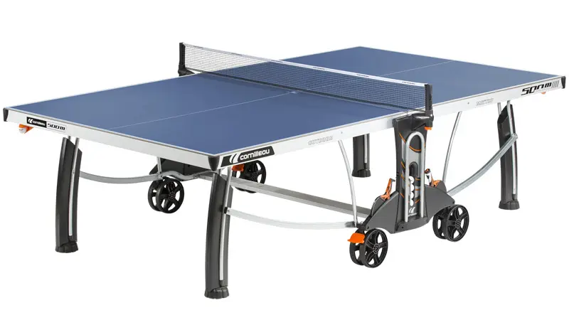 Cornilleau Performance 500M Blue Outdoor Rollaway Table Tennis Table