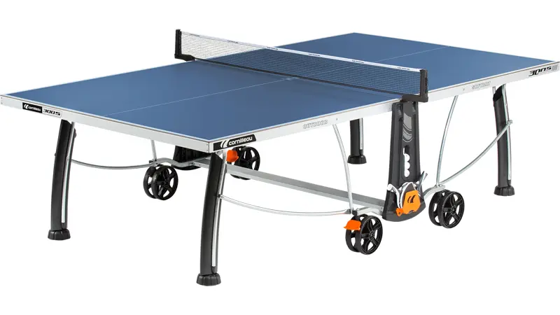 Cornilleau Sport 300S Crossover Outdoor Blue Table Tennis Table