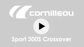 Cornilleau Sport 300S Crossover Outdoor Grey Table Tennis Table video thumbnail