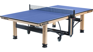 Cornilleau Competition Wood ITTF 850 Indoor Blue Rollaway