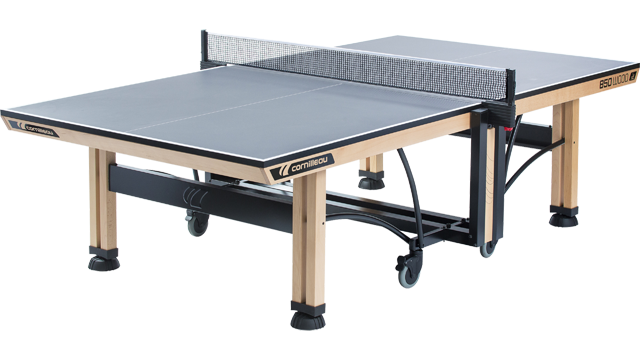 Cornilleau Competition Wood ITTF 850 Grey Indoor Rollaway Table Tennis Table