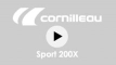 Cornilleau Sport 200X Outdoor Grey Rollaway Table Tennis Table video thumbnail