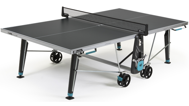 Cornilleau Sport 400X Rollaway Outdoor Table Tennis Table (Grey)