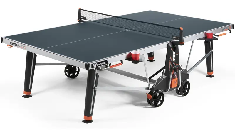 Cornilleau Performance 600X Outdoor Blue Rollaway Table Tennis Table