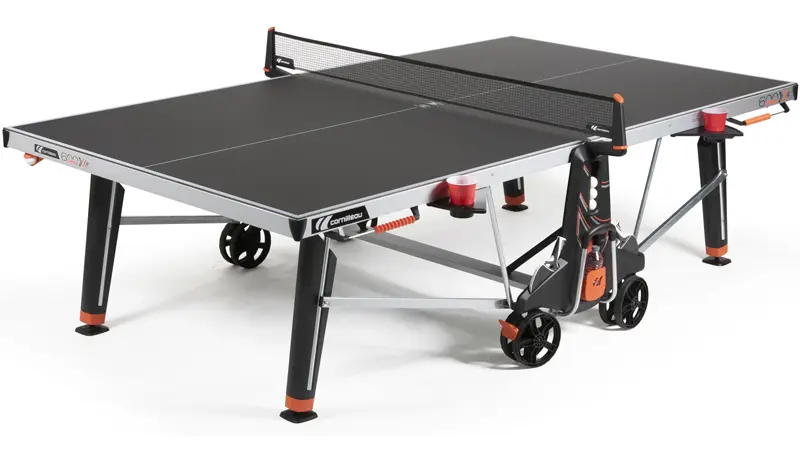 Cornilleau Performance 600X Outdoor Black Rollaway Table Tennis Table