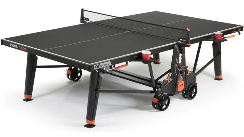 Cornilleau Performance 700X Outdoor Black Rollaway Table Tennis Table